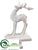 Reindeer Stocking Holder - White - Pack of 1