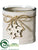 Snowflake Candleholder - Cream - Pack of 12