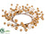 Pearl Bead Candle Ring - Gold Pearl - Pack of 12