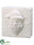 Santa Wall Tile - White - Pack of 4