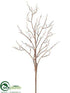 Silk Plants Direct Twig Branch - Brown Gray - Pack of 12