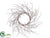 Twig Wreath - Whitewashed - Pack of 2