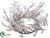 Snowflake Wreath - Clear - Pack of 2
