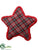 Star Pillow - Red Gray - Pack of 6