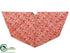 Silk Plants Direct Cardinal Tree Skirt - Red Beige - Pack of 2