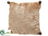 Silk Plants Direct Burlap Pillow - Brown Gray - Pack of 6