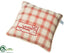 Silk Plants Direct Linen Pillow - Beige Red - Pack of 6