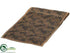 Silk Plants Direct Leaf Embroidered Table Runner - Brown Copper - Pack of 6