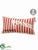 Merry Christmas Pillow - Red Beige - Pack of 6