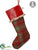 Plaid, Leather Stocking - Red Green - Pack of 6