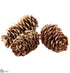 Silk Plants Direct Pine Cone - Brown - Pack of 12