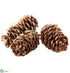 Silk Plants Direct Pine Cone - Brown - Pack of 12