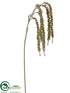 Silk Plants Direct Amaranthus Spray - Gold Green - Pack of 12