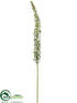 Silk Plants Direct Glittered Foxtail Lily Spray - Green - Pack of 12