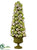 Ornament Ball Cone Topiary - Green Champagne - Pack of 2