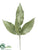 Magnolia Leaf Spray - Green Glittered - Pack of 24
