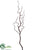 Curly Branch - Brown Glittered - Pack of 24