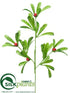 Silk Plants Direct Holly Spray - Green - Pack of 36
