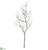 Plastic Twig Tree Branch - Whitewashed - Pack of 4