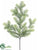 Pine Spray - Green Frosted - Pack of 12