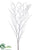 Twig Branch - White - Pack of 6
