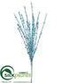 Silk Plants Direct Grass Spray - Aqua - Pack of 12