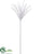 Bead Branch - White - Pack of 12
