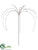 Hanging Beaded Spray - Clear Gold - Pack of 12