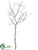 Twig Spray - Whitewashed - Pack of 8