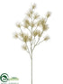 Silk Plants Direct Pine Spray - Beige - Pack of 6