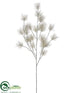 Silk Plants Direct Pine Spray - Cream - Pack of 6
