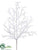 Iced Branch - Ice - Pack of 12