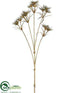 Silk Plants Direct Glitter Mini Daisy Spray - Gold - Pack of 24