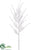 Twig Spray - White Glittered - Pack of 24