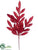 Bay Leaf Spray - Red Red - Pack of 36