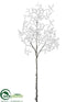 Silk Plants Direct Snowed Branch - White - Pack of 12