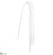 Iced Beaded Hanging Spray - White - Pack of 12