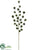 Pine Cone Spray - Green - Pack of 12