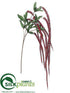 Silk Plants Direct Amaranthus Spray - Red - Pack of 12