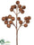 Thistle Spray - Copper - Pack of 12