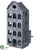 Metal House - Gray - Pack of 6