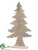 Tree - Brown White - Pack of 8