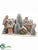 Snowed House - Brown Snow - Pack of 1
