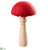 Mushroom - Red Natural - Pack of 2