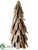 Driftwood Topiary - Brown - Pack of 3