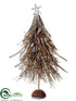 Silk Plants Direct Snowed Twig Tree - Brown - Pack of 2