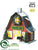 House - Red Green - Pack of 4