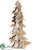 Magnolia Cone Topiary - Gold Tiffany - Pack of 1