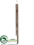 Silk Plants Direct Wood Hanging Sign - Brown - Pack of 12