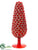 Pine Cone - Red - Pack of 4